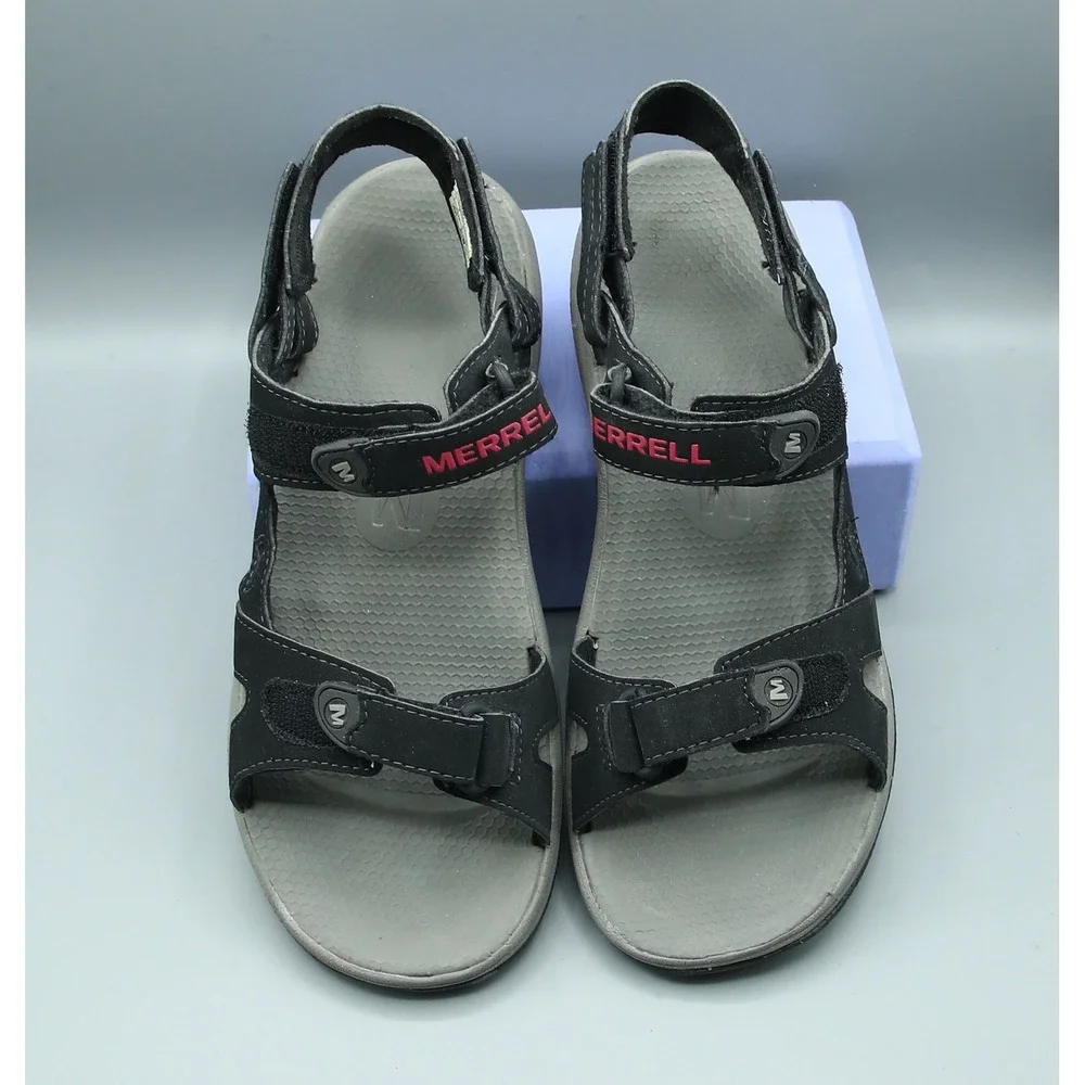 Merrell Cedrus Convertible Hiking Sandals Women US 8, Black Rose Red - Picture 1 of 6